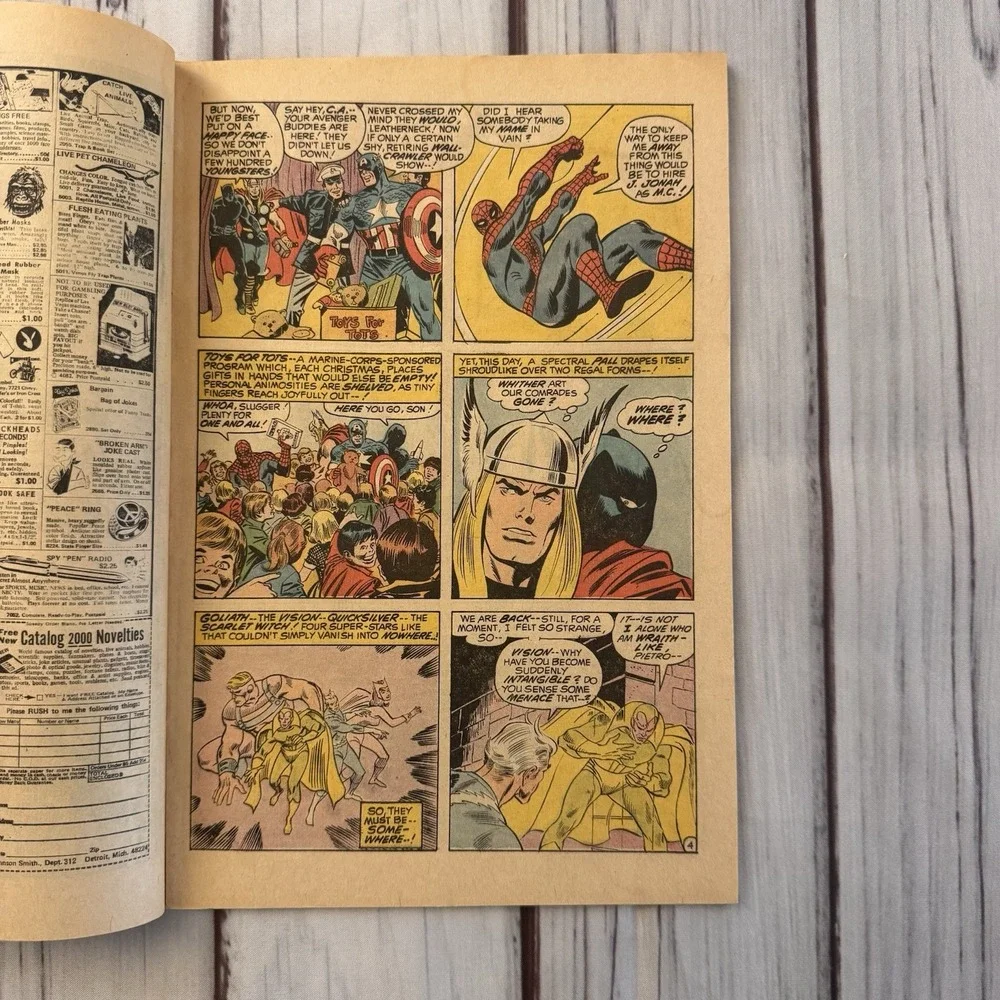 Avengers‎ #85 1971 • 1st Squadron Supreme • Hyperion • Marvel Bronze Age Raw
